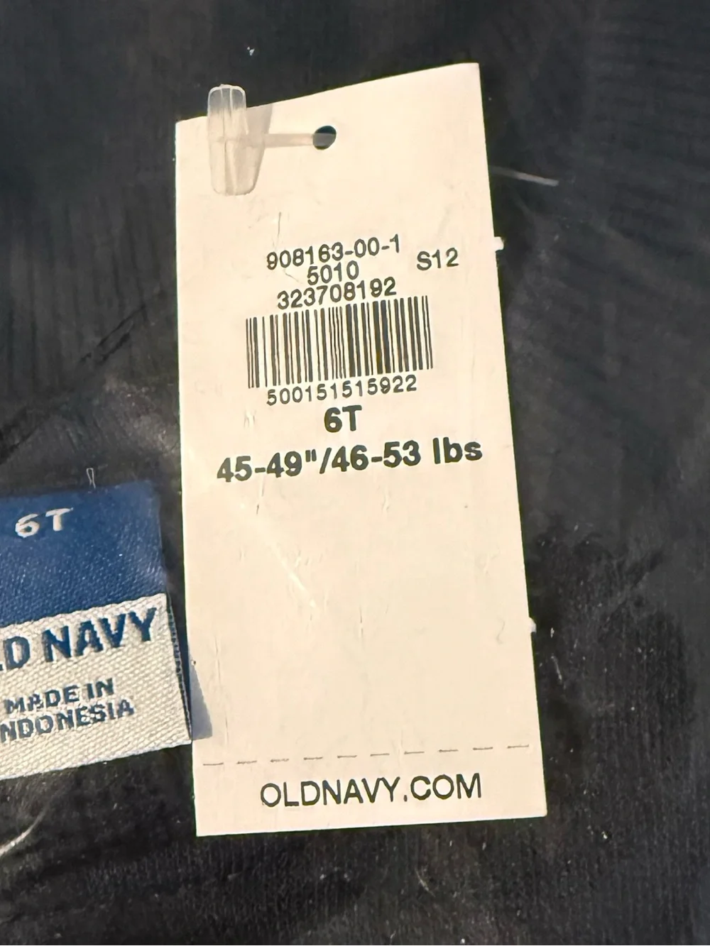 Old Navy Navy Sweatshirt with Orange Dinosaur and Multicolor Characters